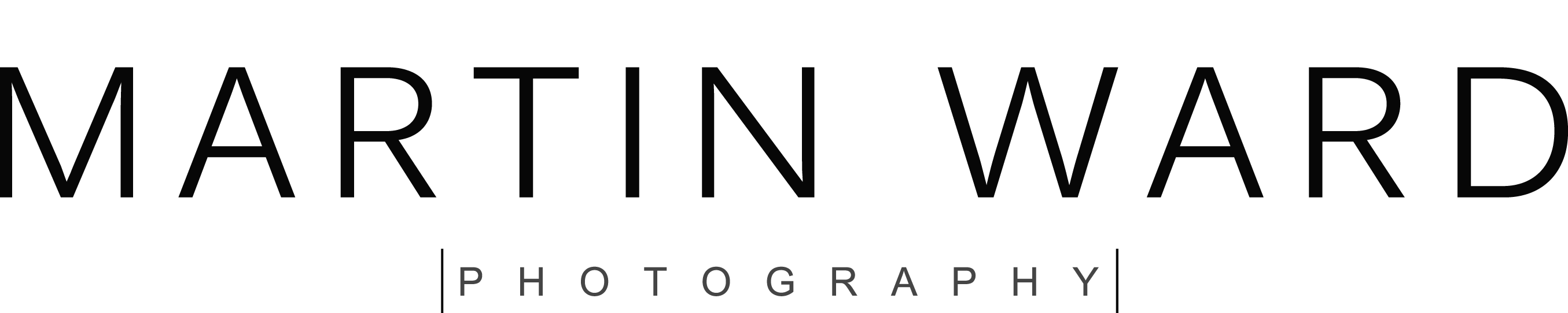 Martin Ward Photography Black Overlay Logo